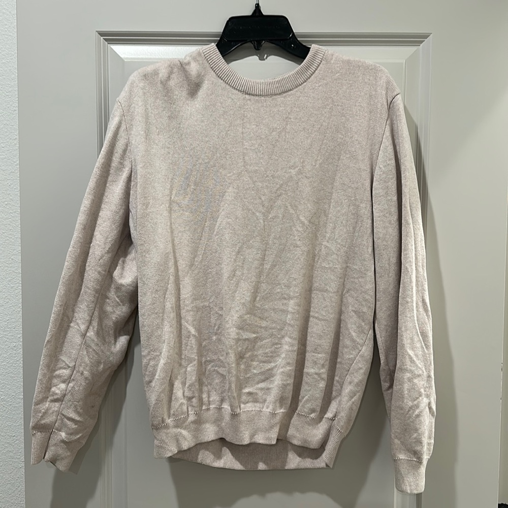 Zara Men Knit Crewneck Sweater Medium